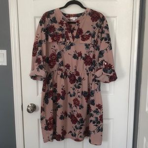 Floral Pattern Dress